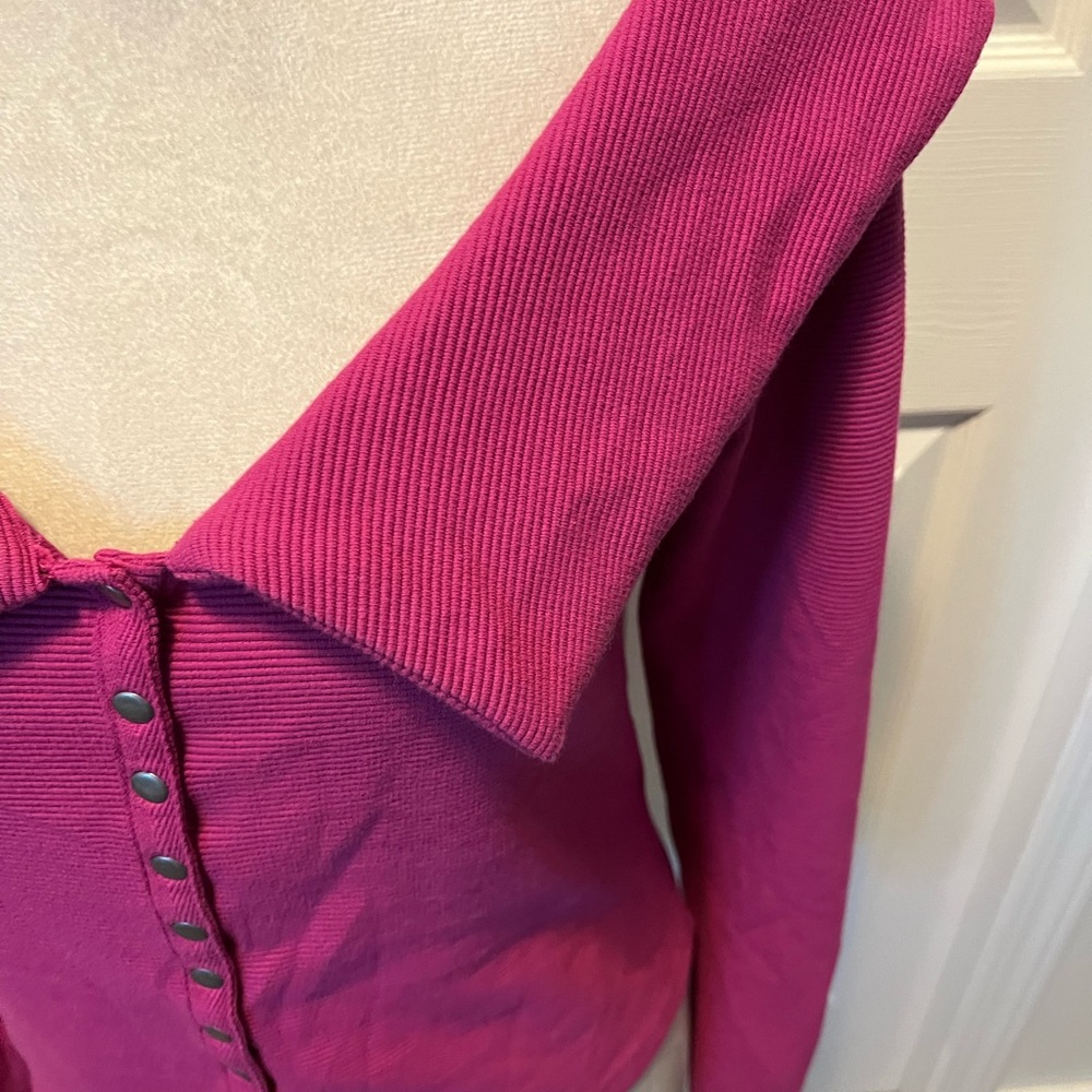 Maeve from Anthropology size M pink top - Picture 5 of 15
